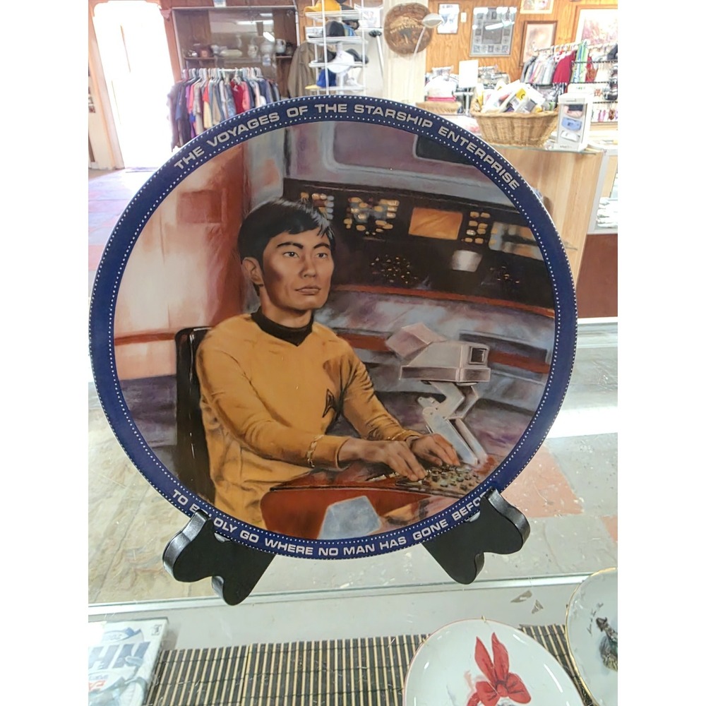 10 Pc Hamiliton Plate Collection Star Trek Plate Lot